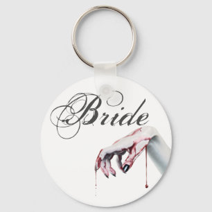 Bride Key Chainzombie Blut Tropfen Vampire Gothic Schlüsselanhänger