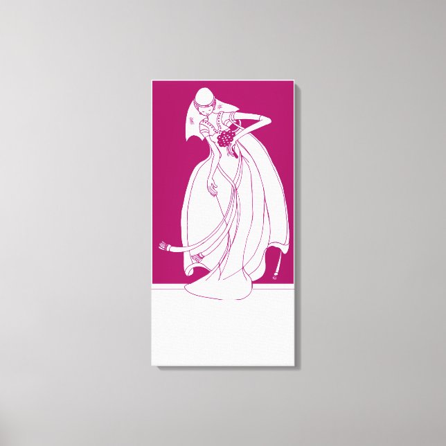 Bride Leinwanddruck (Vorderseite)