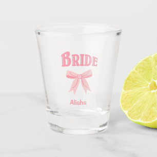 BRIDE mit Individuelle Name  Schnapsglas