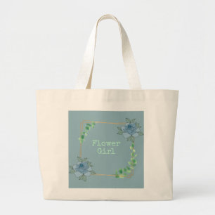 Bride Mother Groom Flower Girl Jumbo Stoffbeutel