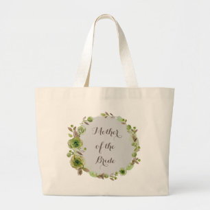 Bride Mother Groom Flower Girl Jumbo Stoffbeutel