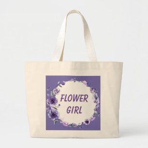 Bride Mother Groom Flower Girl Jumbo Stoffbeutel