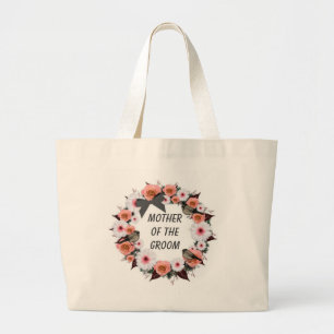 Bride Mother Groom Flower Girl Jumbo Stoffbeutel