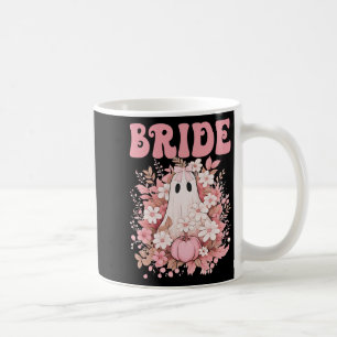 Bride Niedlich Floral Ghost Boo Crew Halloween Bac Kaffeetasse