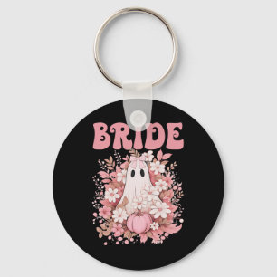 Bride Niedlich Floral Ghost Boo Crew Halloween Bac Schlüsselanhänger