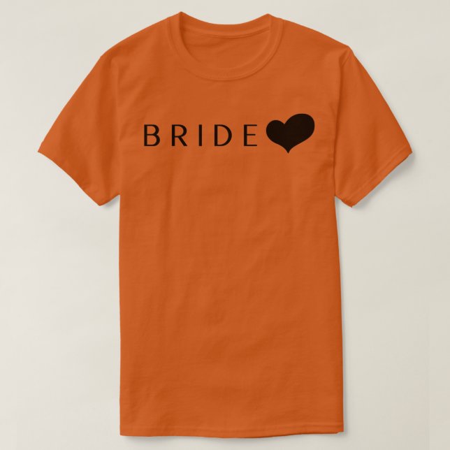 Bride Niedlich T-Shirt (Design vorne)