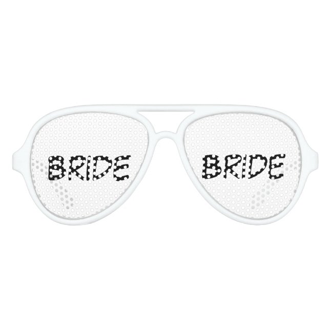 "Bride"-Party Shades Sonnenbrille (Vorderseite)