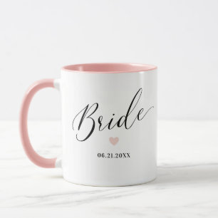 Bride Personalisiert Script Wedding Geschenk Tasse