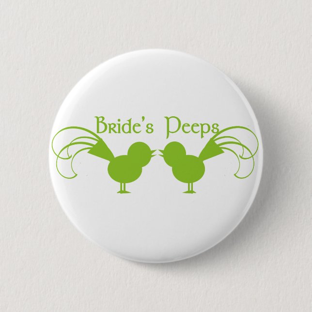 Bride-Pieps/ Grüne Button (Vorderseite)