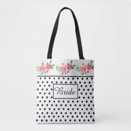 Bride-Polka-Dot-Tasche Tasche