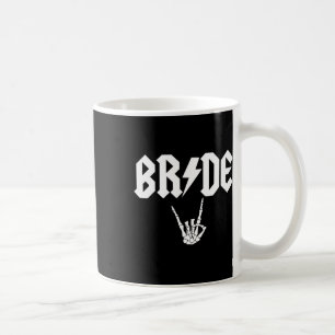 Bride Rock'n'Roll Gothic Halloween Chelorette Teil Kaffeetasse