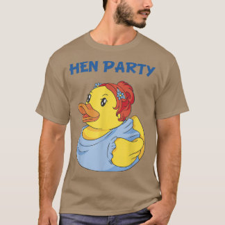 Bride Rubber Duck Party Ladys Hen Party T-Shirt