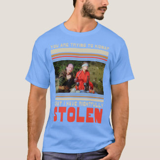 Bride Sie versuchen zu entführen, was ich richtig  T-Shirt