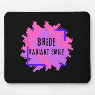 Bride Smile Radiant I Junggeselinnen-Abschied I Jg Mousepad