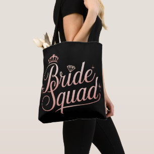 Bride Squad Bachelorette Bridesmaid Tasche