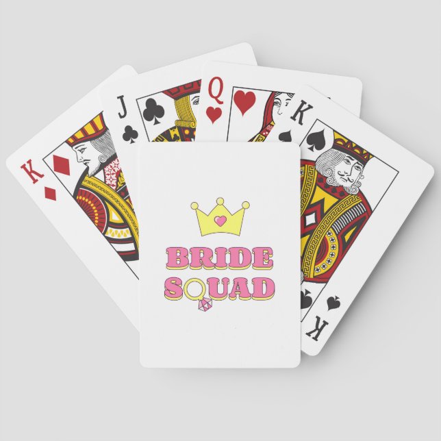 BRIDE SQUAD DECK CARDS SPIELKARTEN (Rückseite)
