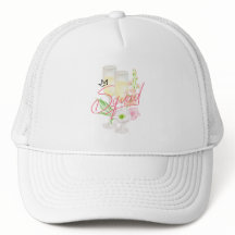 Bride Squad Hat Bridesmaid Geschenk