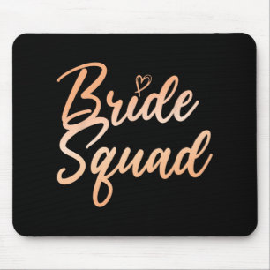 Bride Squad Junggeselinnen-Abschied Bridesmaid Bri Mousepad