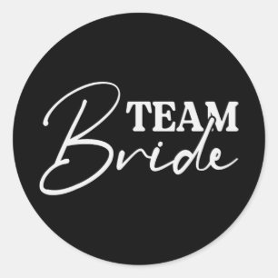 Bride Squad Junggeselinnen-Abschied Bridesmaid Cre Runder Aufkleber