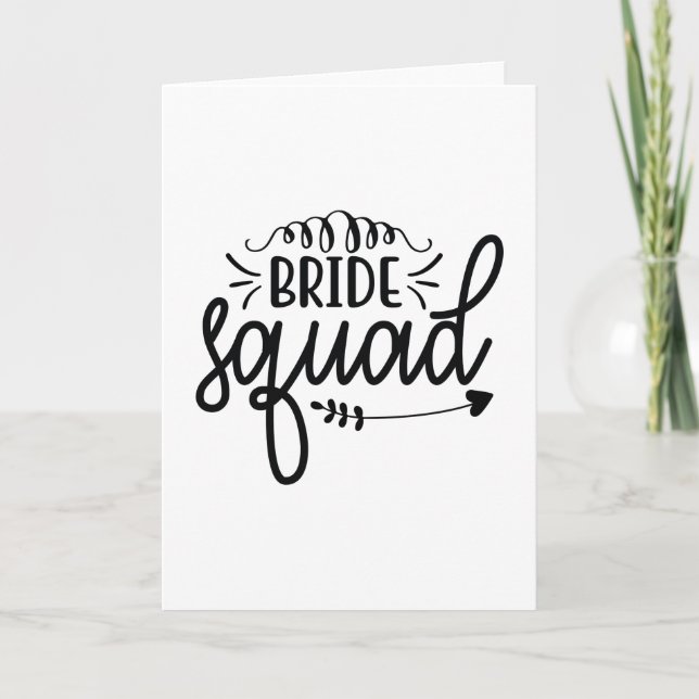 Bride squad karte (Vorderseite)