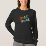 Bride Squad Polterabend Bridesmaid Gay Lesbian T-Shirt<br><div class="desc">Bride Squad Polterabend Bridesmaid Gay Lesbian Rainbow</div>