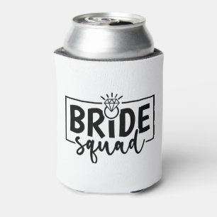BRIDE Squad - Symbol für die Diamantring-Crew Dosenkühler