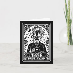 Bride Squad Tarot Card Bridge Coven Gothic Bachelo Karte