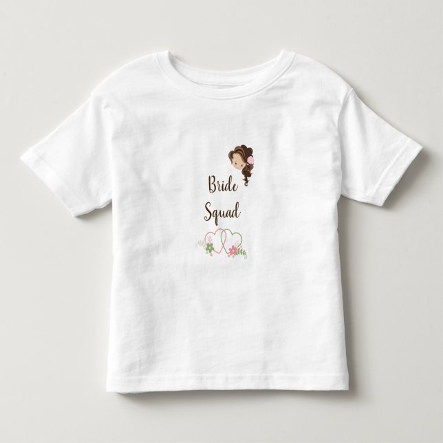 Bride Squad Two Heardler T - Shirt (Vorderseite)