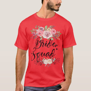 Bride Squad Wedding Junggeselinnen-Abschied T-Shirt