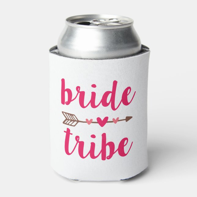 Bride Stamm Bridesmaid kann kühler Dosenkühler (Kanne Vorderseite)