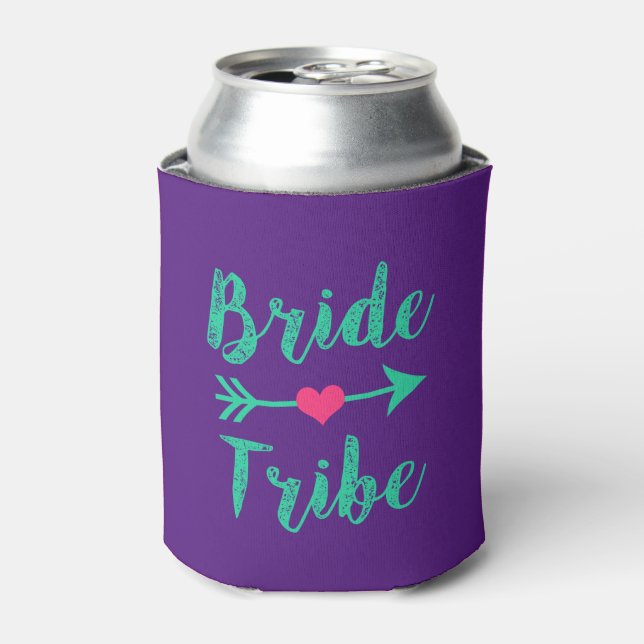 Bride Stamm Bridesmaid kann kühler Dosenkühler (Kanne Vorderseite)