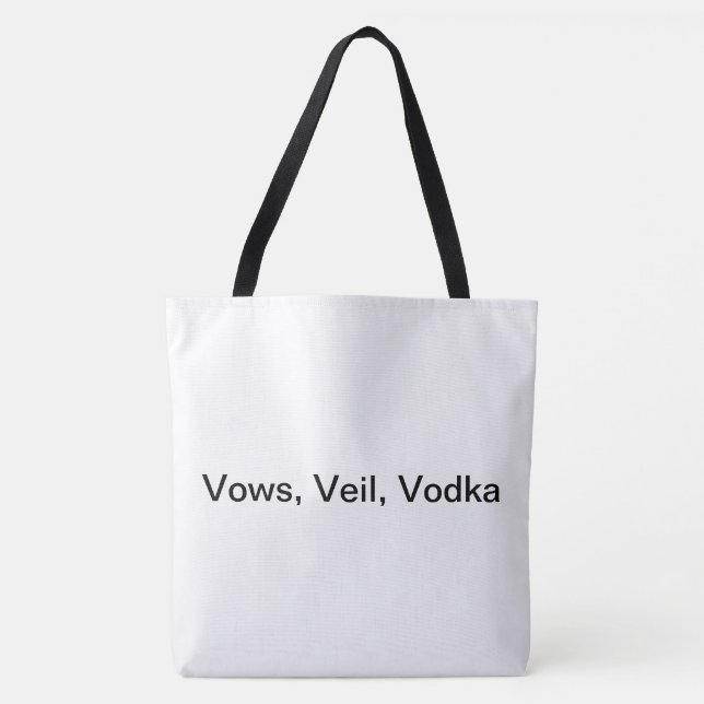 Bride Stuff - Tote Bag Tasche (Vorderseite)