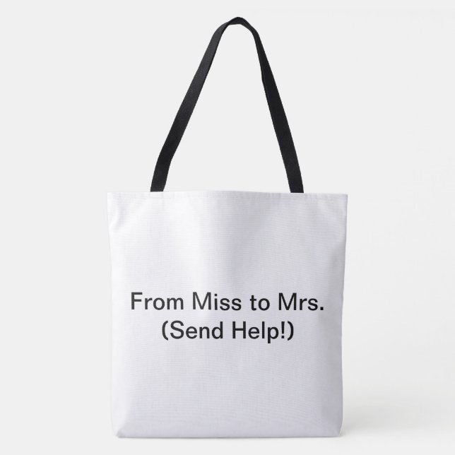 Bride Stuff - Tote Bag Tasche (Vorderseite)