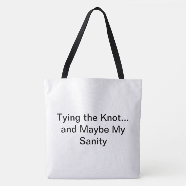 Bride Stuff - Tote Bag Tasche (Vorderseite)