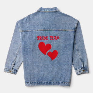 Bride-Team Jeansjacke