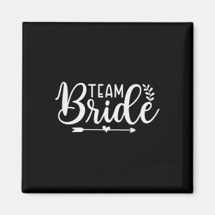 Bride Team Junggeselinnen-Abschied Bridesmaid Crew Magnet