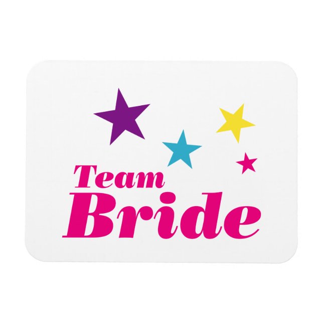 Bride-Team Magnet (Horizontal)