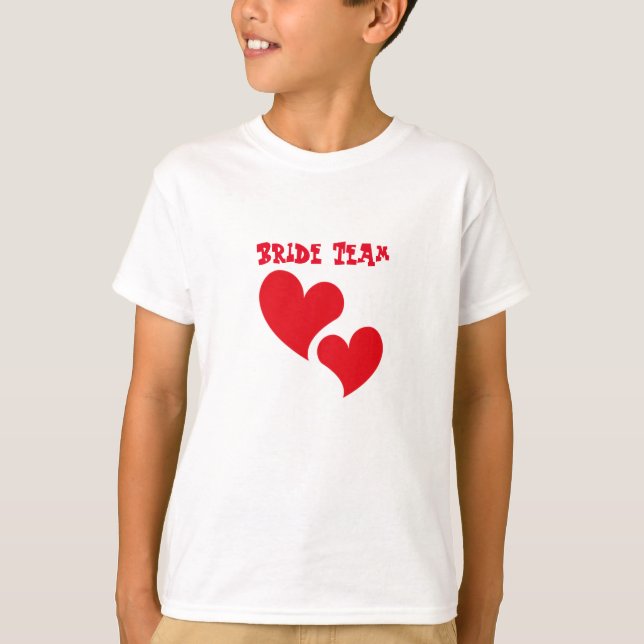 Bride-Team T-Shirt (Vorderseite)
