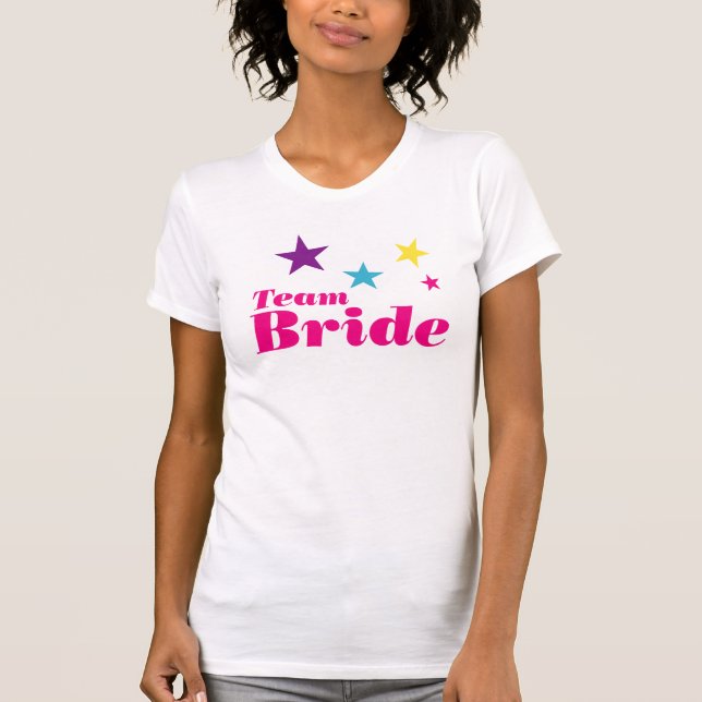 Bride-Team T-Shirt (Vorderseite)