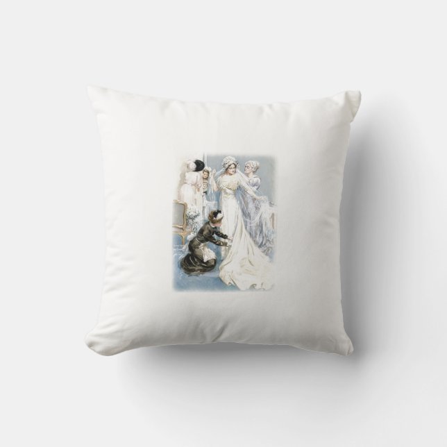 Bride to be American MoJo Pillow Kissen (Vorderseite)