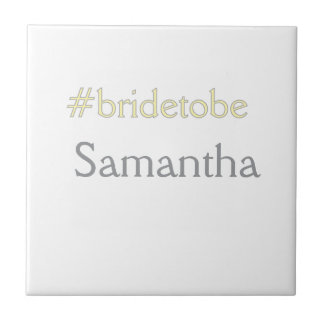 bride to be hashtag bachelorette party bridal show fliese