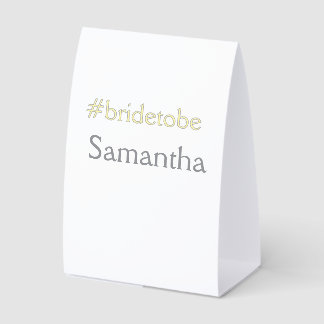 bride to be hashtag bachelorette party bridal show tischaufsteller