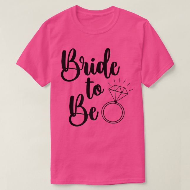 Bride to be Wedding Ring Future Mrs. T-Shirt (Design vorne)