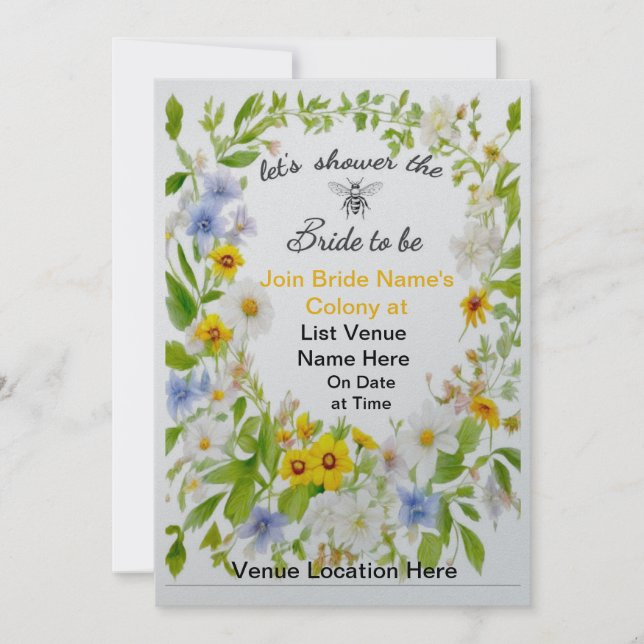 Bride to Bee (Vorderseite)