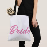 BRIDE TOTE BAG TASCHE<br><div class="desc">BRIDE TOTE BAG,  BACHELORETTE,  BRAUTPARTY,  WEDD</div>