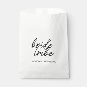 Bride Tribe Bachelorette Bridesmaid Modern Geschenktütchen