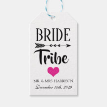 BRIDE TRIBE BRAUTPARTY GIFT TAG