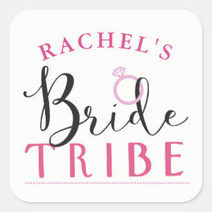 Bride Tribe Brautparty Stickers Bachelorette