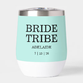 Bride Tribe Bridal Party Turquoise