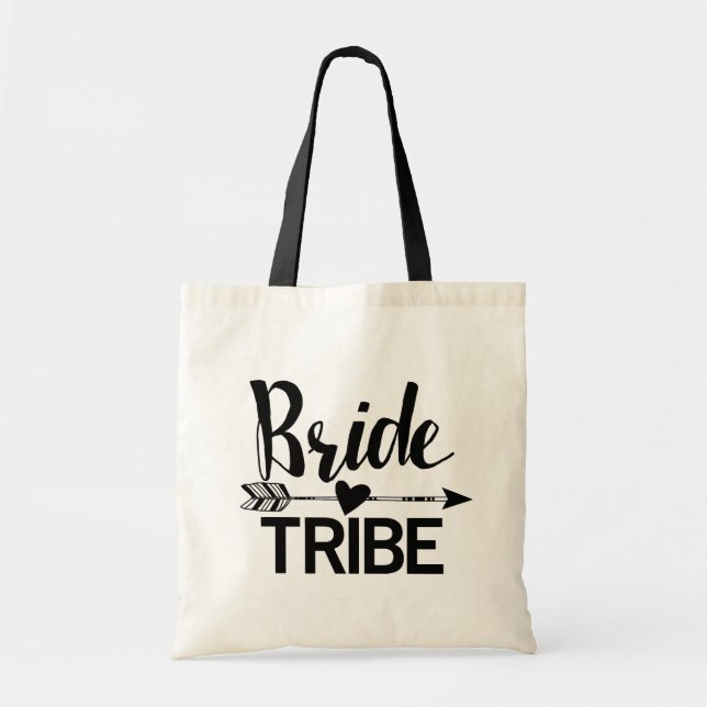 Bride Tribe, Bridesmaid, Teambriege2 Tragetasche (Vorne)
